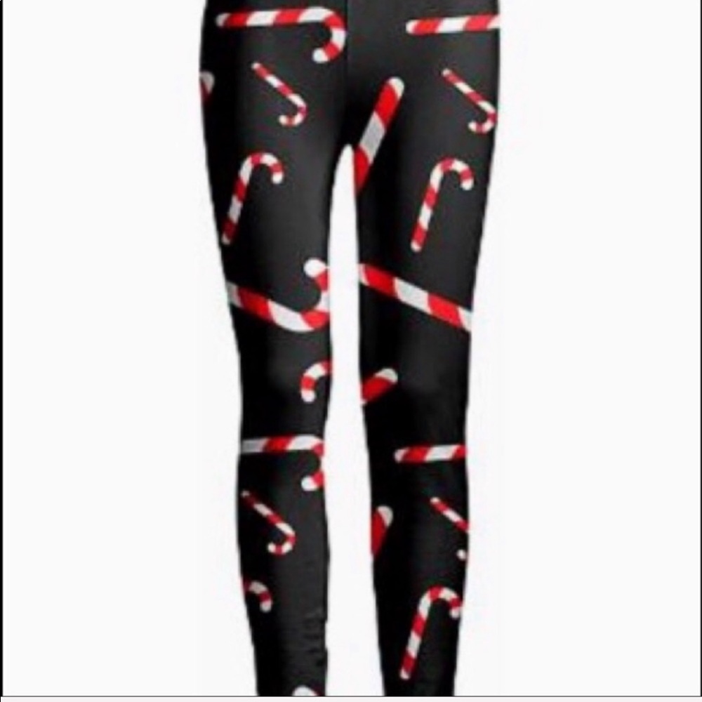 - 💐🌷 NWOT chances Black & Red Candy Cane L…